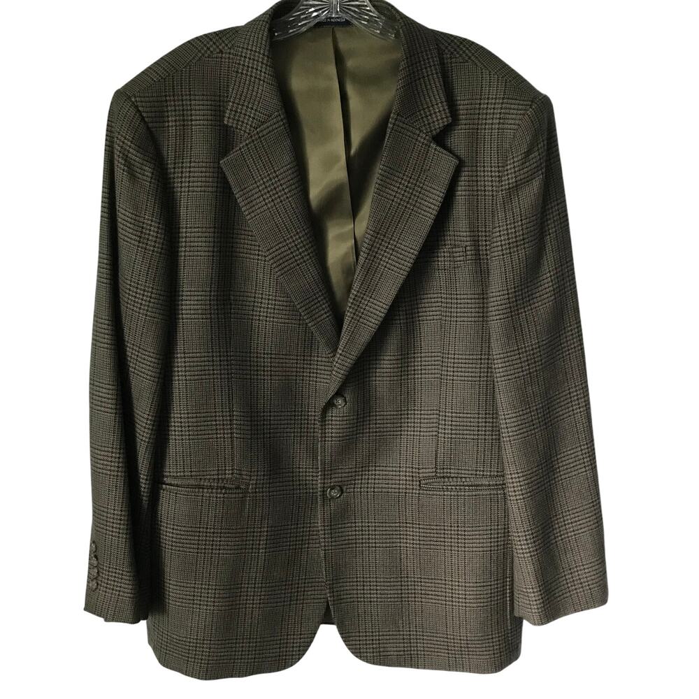 Meeting Street Jacket Mens Sportscoat Suit Jacket Lambs Wool and Cashmere 40 Reg